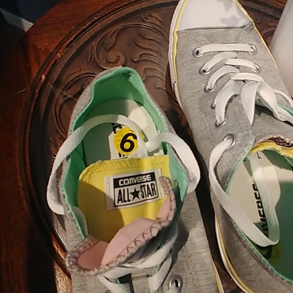 Men's double tongue converse size 7 - Picture 4 of 4